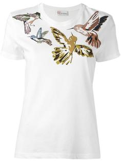 bird print T-shirt  Red Valentino