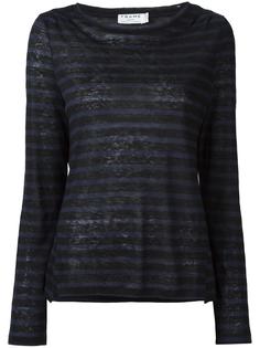 striped T-shirt Frame Denim