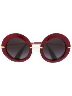 объемные солнцезащитные очки Dolce &amp; Gabbana