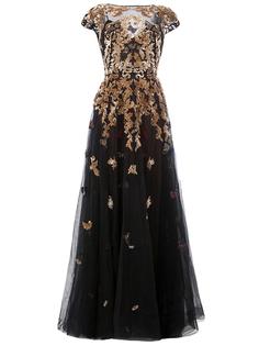 embellished flared dress Zuhair Murad