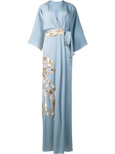 платье с металлизированной отделкой Vionnet