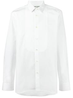 рубашка 'Yves' с воротником и манишкой из пике Saint Laurent