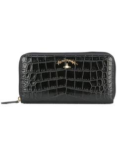 кошелек с эффектом крокодиловой кожи Vivienne Westwood