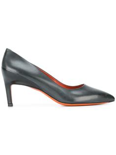 туфли с заостренным носком Santoni
