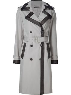 тренч с прозрачной отделкой Maison Margiela