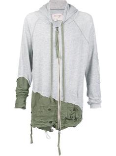 zipped hoodie Greg Lauren