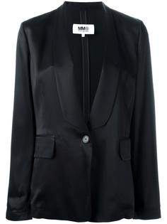 свободный пиджак с глубоким вырезом Mm6 Maison Margiela