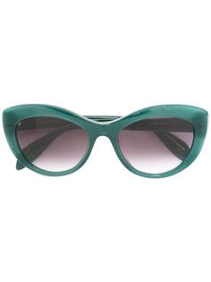 солнцезащитные очки с оправой "кошачий глаз" Alexander McQueen