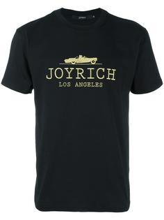 футболка с вышивкой логотипа Joyrich