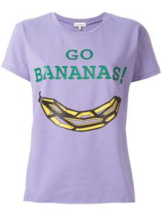 футболка с принтом 'go bananas'  Natasha Zinko