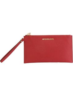 клатч с ремешком на запястье Michael Michael Kors