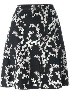 юбка с цветочным принтом Giambattista Valli