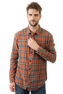 Рубашка в клетку Billabong Vantage Rust