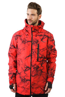 Куртка Quiksilver Impact Print Highdye Red