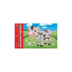 Мягкая мозаика "Коровка" формат А5 (21х15 см) Издательство Рыжий кот