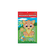 Мягкая мозаика "Кошка" формат А5 (21х15 см) Издательство Рыжий кот