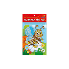 Мягкая мозаика "Пчелка" формат А5 (21х15 см) Издательство Рыжий кот