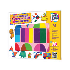 Магнитный развивающий конструктор, 30 дет., KriblyBoo -