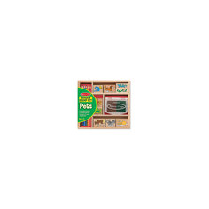 Набор печатей "Животные" Melissa & Doug