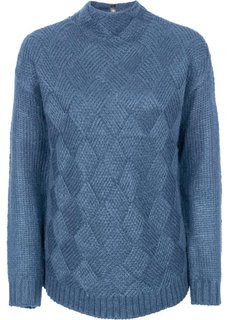 Пуловер (черный) Bonprix