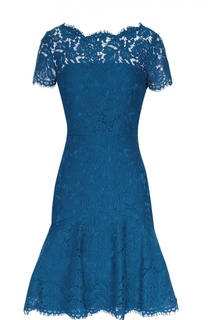 Кружевное приталенное мини-платье Diane Von Furstenberg