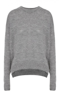 Шерстяной пуловер свободного кроя со спущенным рукавом Acne Studios