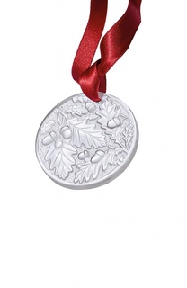 Украшение из хрусталя с орнаментом Chêne Lalique