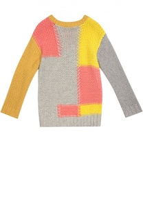 Шерстяной свитер с геометричным принтом Stella McCartney
