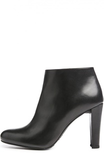 Кожаные ботильоны Gran на устойчивом каблуке Stuart Weitzman