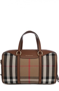 Сумка Alchester из текстиля в клетку House Check и кожи Burberry