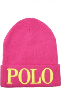 Шапка с вышитым логотипом Polo Ralph Lauren