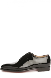 Туфли из лаковой кожи Kiton