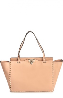 Сумка-шоппер Rockstud среднего размера Valentino