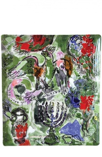 Блюдо Plat ? Matza Les Vitraux D`Hadassah Marc Chagall Bernardaud