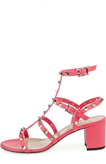 Босоножки Rockstud на устойчивом каблуке Valentino