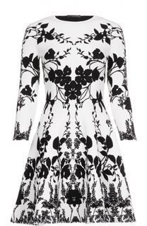 Вязаное платье Alexander McQueen