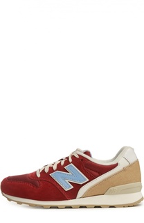 Замшевые кроссовки 996 Burgundy New Balance