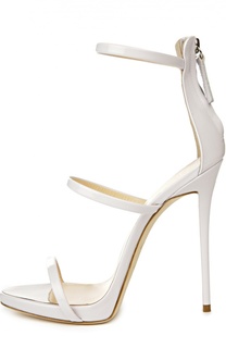 Лаковые босоножки Harmony Giuseppe Zanotti Design