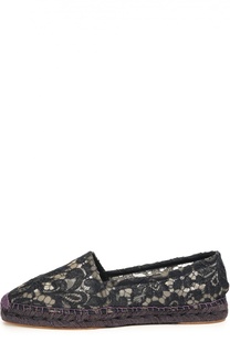 Эспадрильи из кружева Taormina Dolce &amp; Gabbana