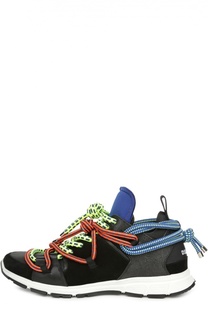 Кроссовки с разноцветными шнурками Dsquared2