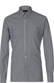 Приталенная рубашка в клетку Lanvin Contemporary