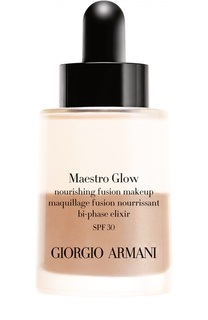 Двухфазная тональная вуаль Maestro Glow, оттенок 6.25 Giorgio Armani