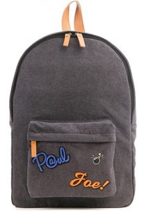 Рюкзак с накладным карманом и нашивками Paul&amp;Joe Paul&Joe