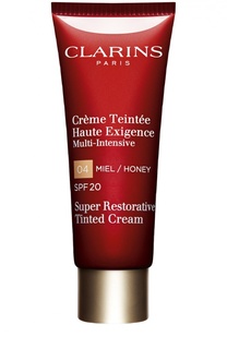 Восстанавливающий крем с легким тоном N°4 медовый Clarins