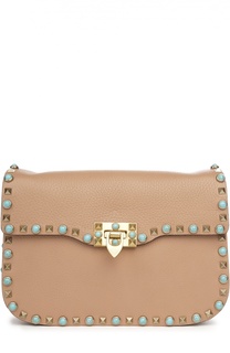 Сумка Rockstud Rolling с клапаном на замке Valentino