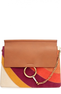 Сумка Faye с отделкой из замши Chloé
