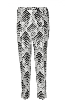 Льняные брюки с геометричным принтом Dolce &amp; Gabbana