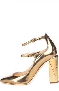 Кожаные туфли Marlowe с ремешками Jimmy Choo