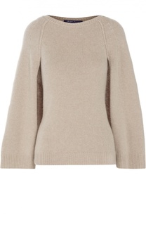 Кашемировый пуловер с накидкой на спине Ralph Lauren