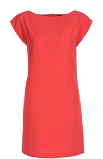 Мини-платье прямого кроя с вырезом-лодочка Polo Ralph Lauren